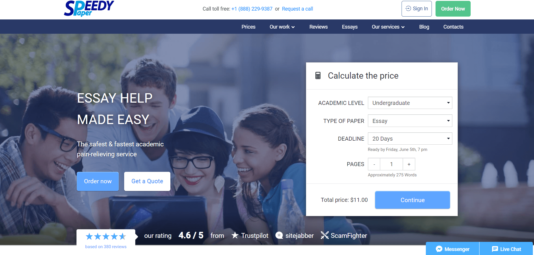 Essaypro reviews image