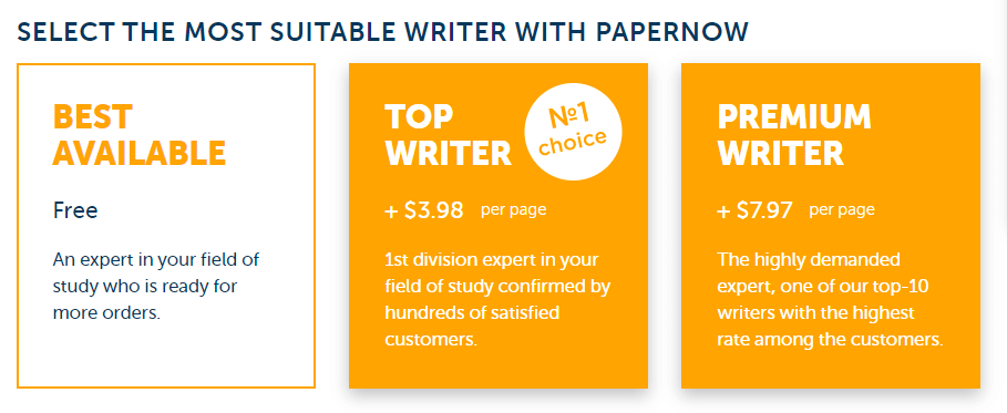 PaperNow Writers