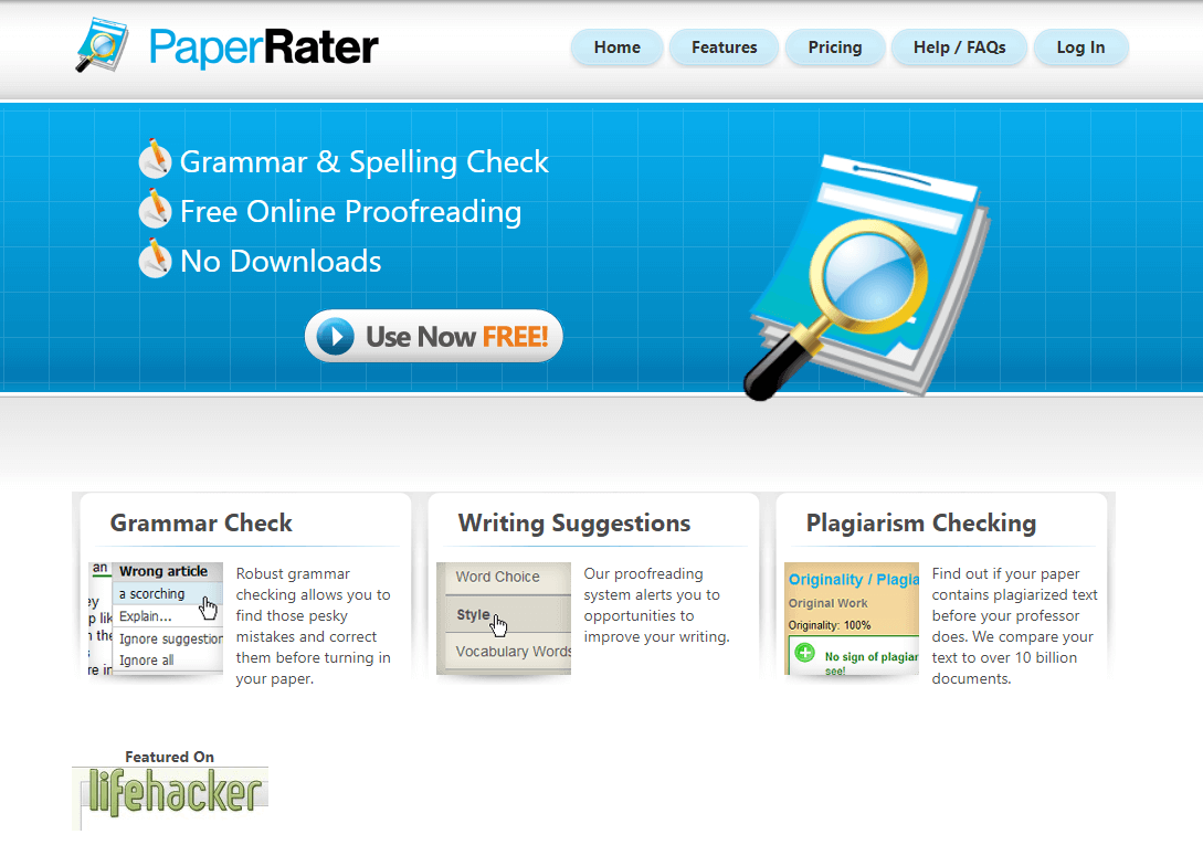 paperrater essay checker